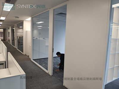 成都91视频网页版免费看--名扬办公室钢制隔断复合91视频网址入口与全景钢质门